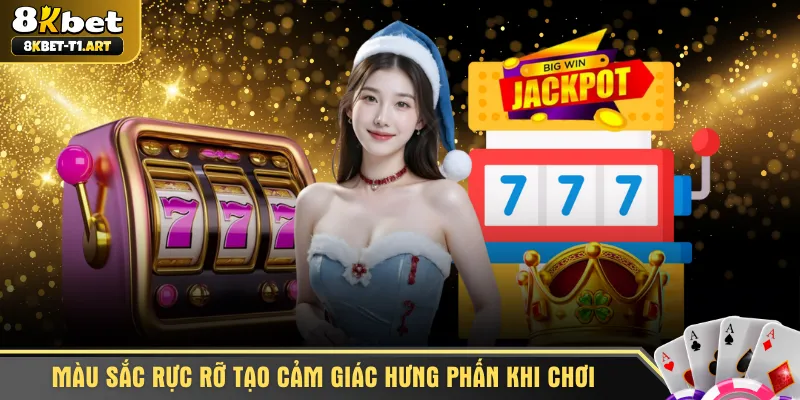 Màu sắc rực rỡ tạo cảm giác hưng phấn khi bắt đầu chơi